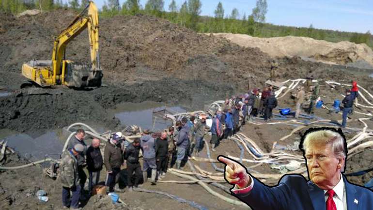 Бурштинова мафія Волині проти зазіхань Трампа на корисні копалини України