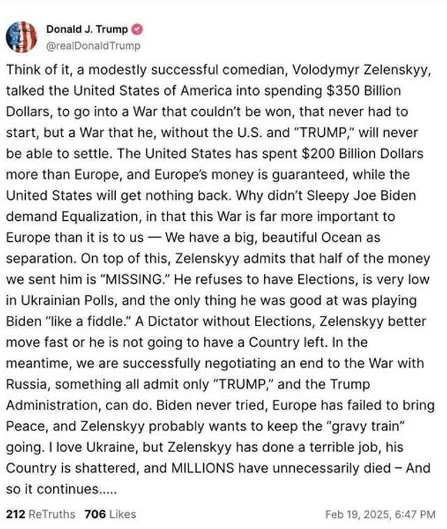 Дональд Трамп назвав Зеленського «диктатором без виборів»_1