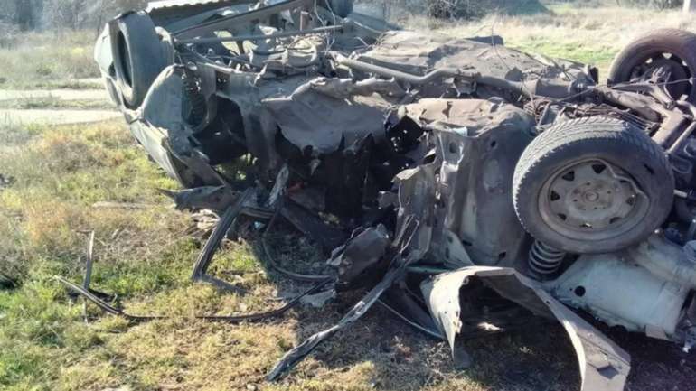 В окупованому Скадовську вибухнуло авто з російськими офіцерами, — ГУР МО