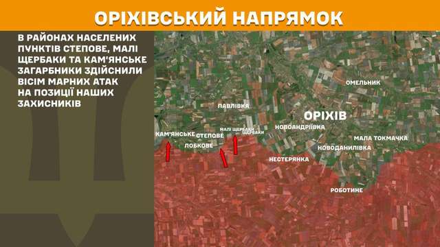 ЗСУ стримують потужні штурмові дії ворога у Запорізьких степах_1