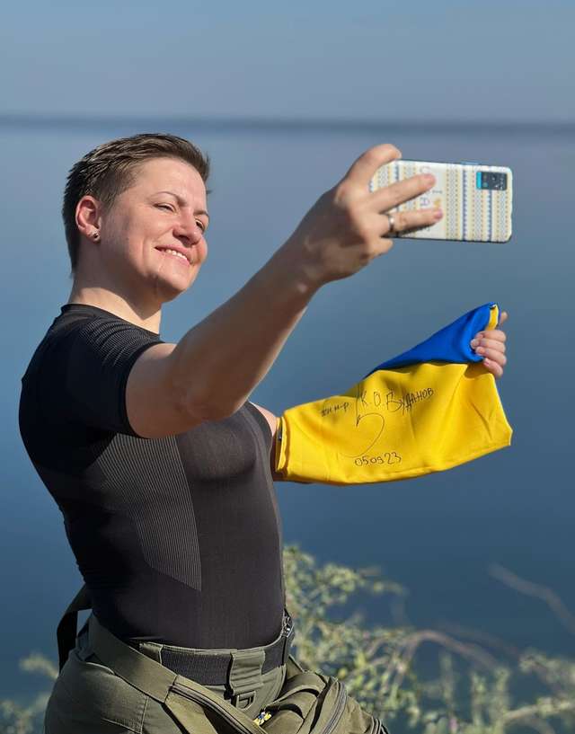 Волонтерка і захисниця України Анастасія Єфімова «на щиті»_1