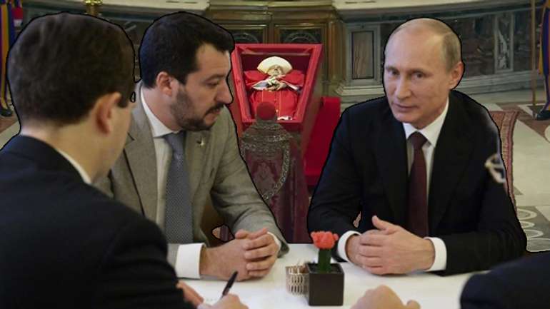 Сальвіні здатен допомогти путіну приїхати до Папи Франциска