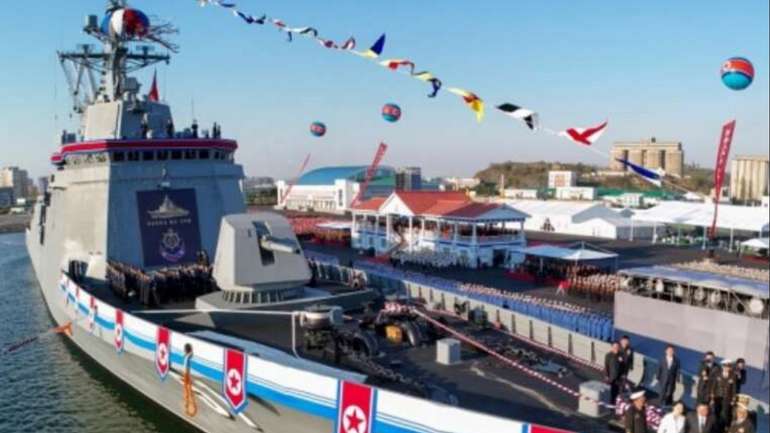 У КНДР на церемонії за участю Кім Чен Ина представили новий есмінець