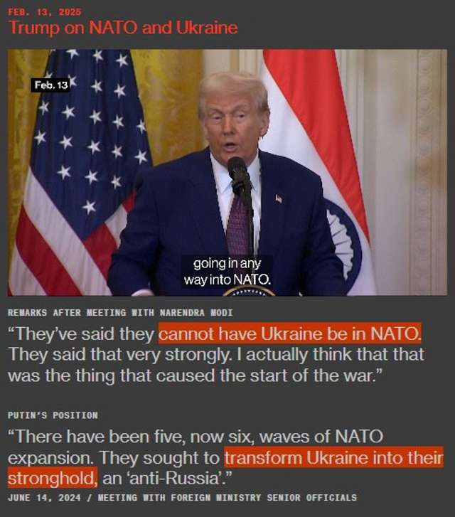 Диктатор путін говорить вустами популіста Трампа_1