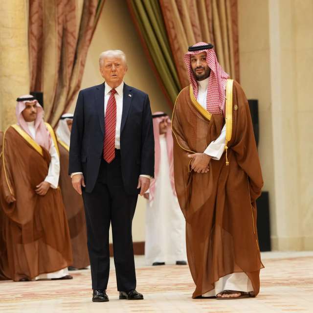 Trump and Crown Prince Mohammed bin Salman