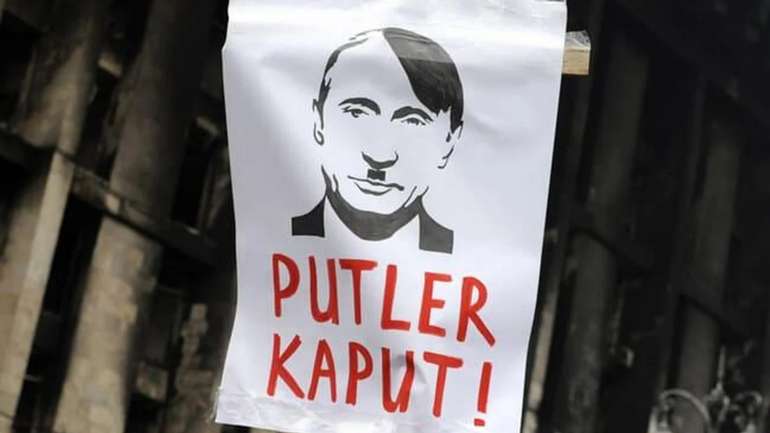 На росії суд заборонив меми, які порівнюють путіна з Гітлером