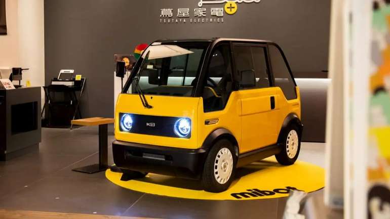 Японський стартап KG Motors представив компактний одномісний електромобіль Mibot за $7 000