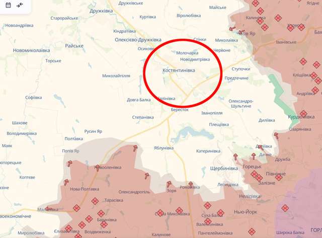 Окупанти успішно відсувають лінію фронту до Костянтинівки_1