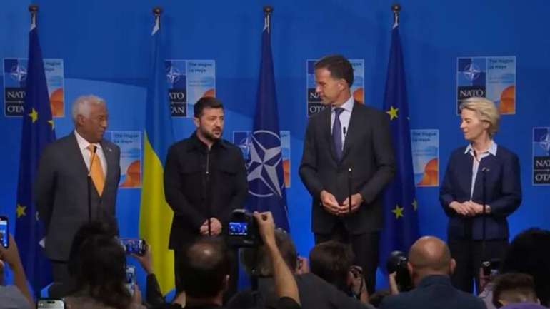 Лідери Німеччини, Британії та Франції заявили про необхідність пошуку політичного вирішення війни