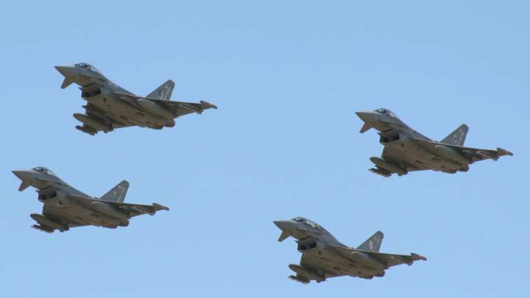 FT: У Великій Британії зупинили виробництво винищувачів Eurofighter Typhoon через брак замовлень