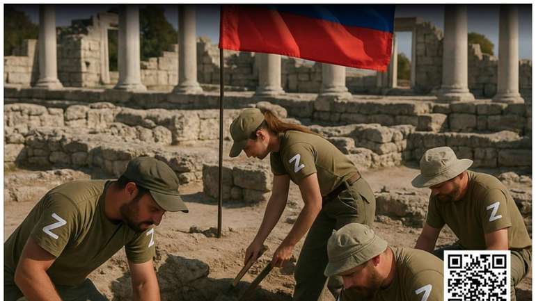 У ГУР опублікували дані про 110 культурних цінностей, які рф привласнила під час розкопок у Криму