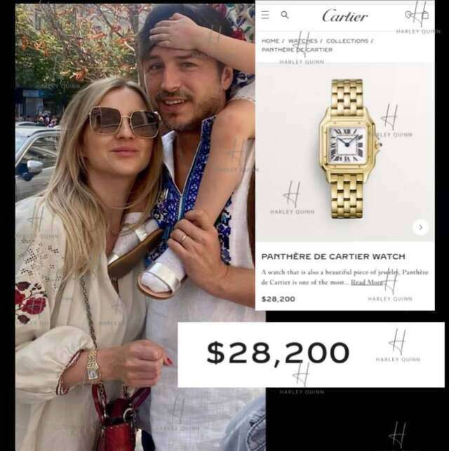 Дружина Сергія Притули засвітилася з годинником за понад мільйон гривень_1