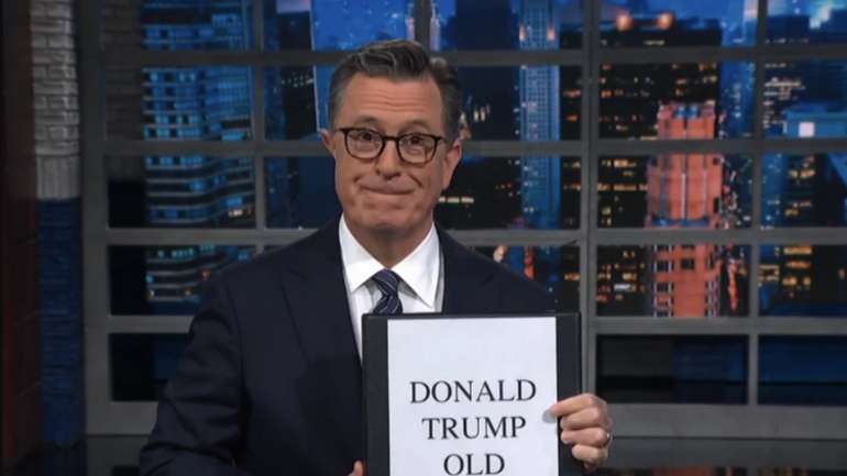 Комік Стівен Колбер у прямому етері послав Трампа через закриття The Late Show
