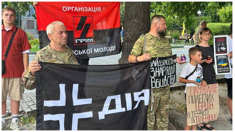 Політична партія «ДІЯ» за підтримки молоді нагадала владі про військовополонених