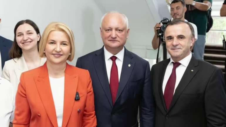 У Молдові зареєстрували проросійський блок експрезидента Додона