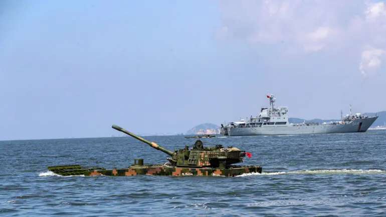Китай і росія проводять спільні військові навчання в Японському морі