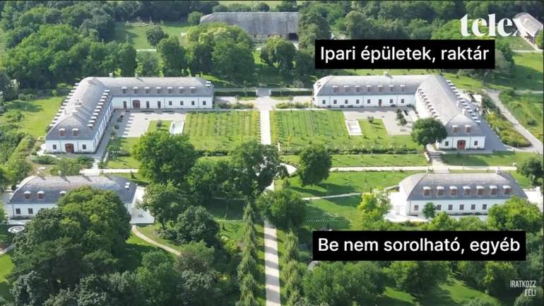 У маєтку родини Орбана зафільмували розкішні сади та зебр