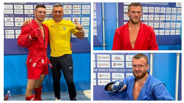 Троє українських самбістів вибороли «золото» у поєдинках проти «нейтральних» росіян