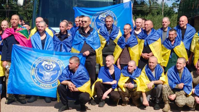 Україна звільнила з полону 84 захисників та цивільних