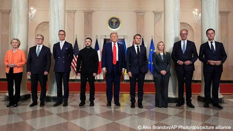Завершилася зустріч Зеленського і Трампа з європейськими лідерами та генсеком НАТО