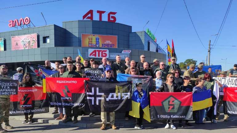 ОУМ «ГРІМ» та партія «ДІЯ» долучилися до хвилини мовчання у День пам’яті полеглих захисників