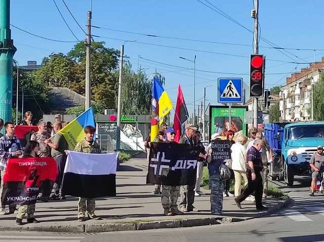 ОУМ «ГРІМ» та партія «ДІЯ» долучилися до хвилини мовчання у День пам’яті полеглих захисників_1