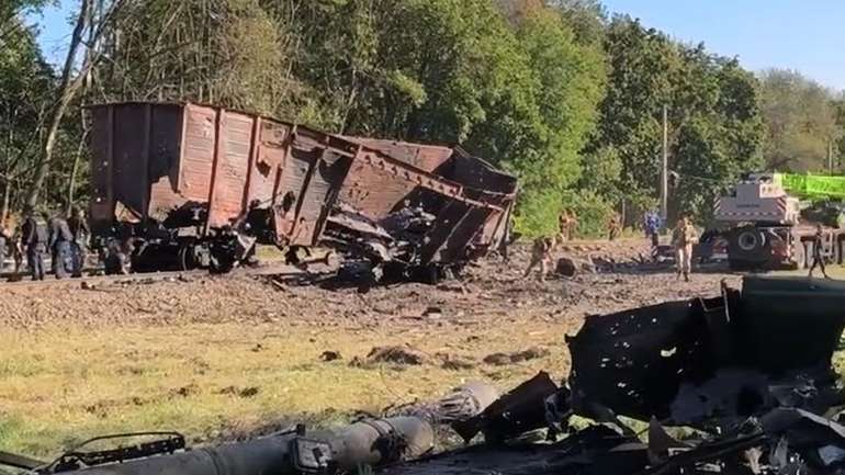 Причиною пошкодження залізниці на Київщині стала детонація боєприпасів — Генштаб