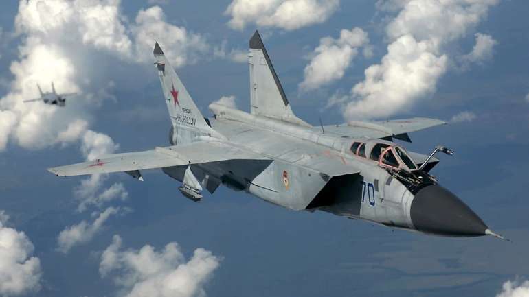 Три російські винищувачі МіГ-31 залетіли в повітряний простір НАТО на 12 хвилин.