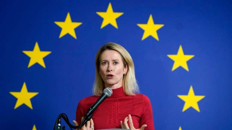 Кая Каллас: Європа не зможе сама нести тягар війни в Україні