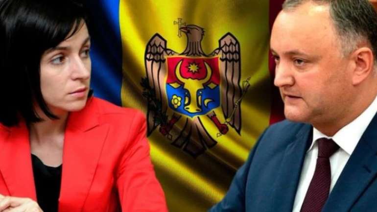 Мая Санду та Ігор Додон