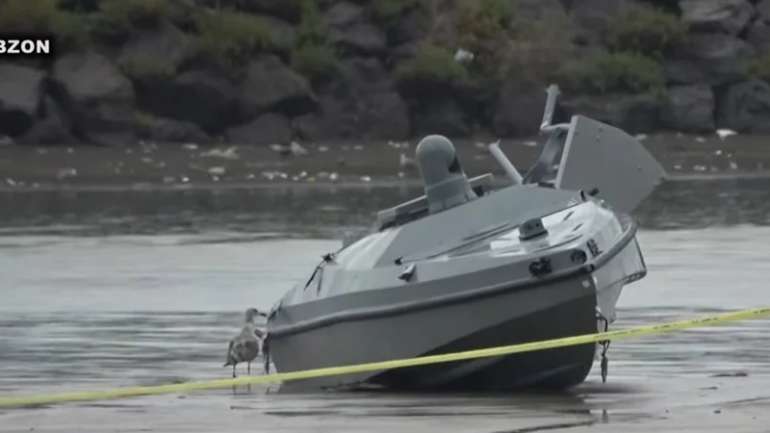 У Туреччині в прибережному місті знайшли морський дрон