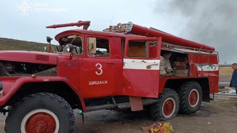 Полтавські рятувальники потрапили під повторний удар