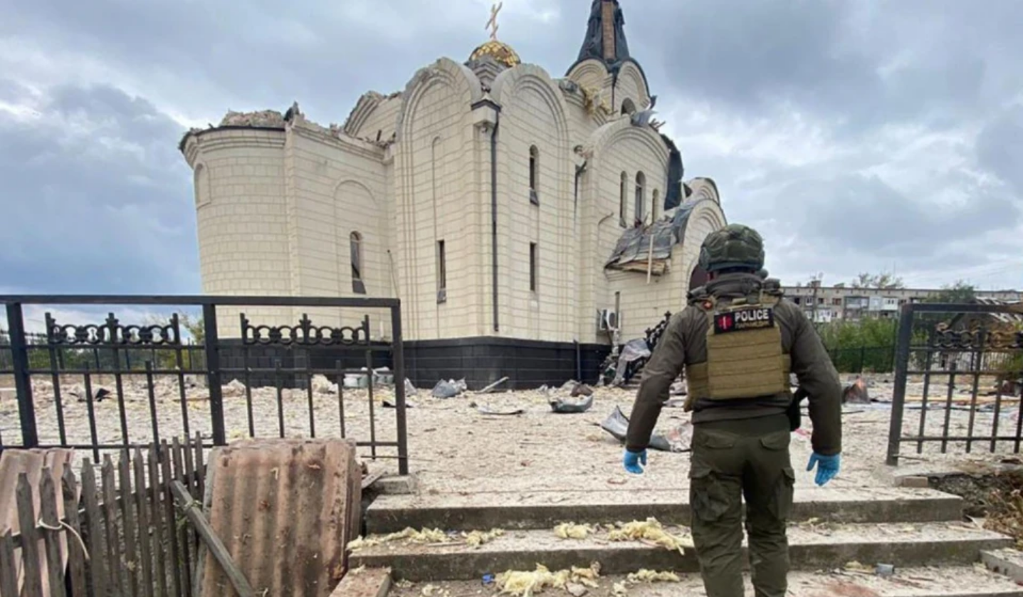 росіяни скинули ФАБ на храм у Костянтинівці: 2 загиблих, 5 поранених