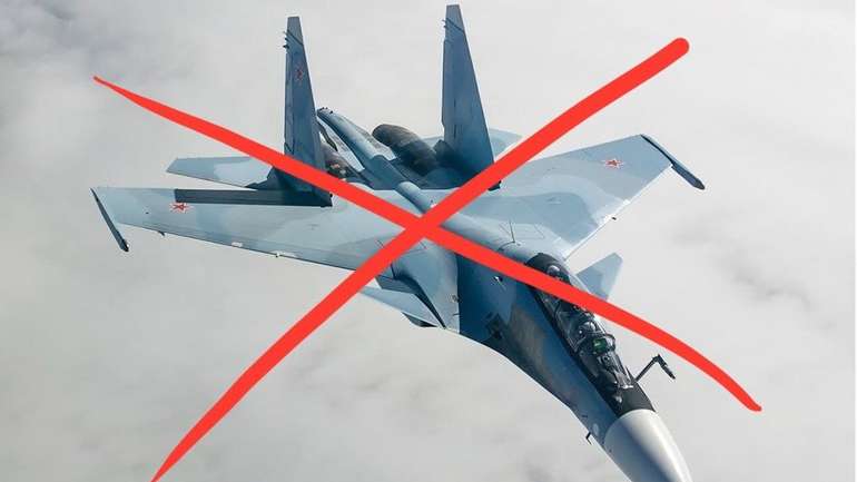 росіяни збили власний літак над Кримом, коли відбивали атаку дронів — ВМС