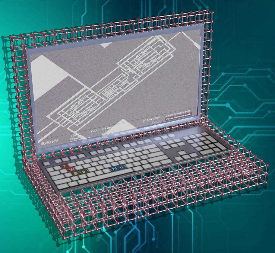 Вчені створили перший у світі комп’ютер без кремнію з матеріалів товщиною в один атом