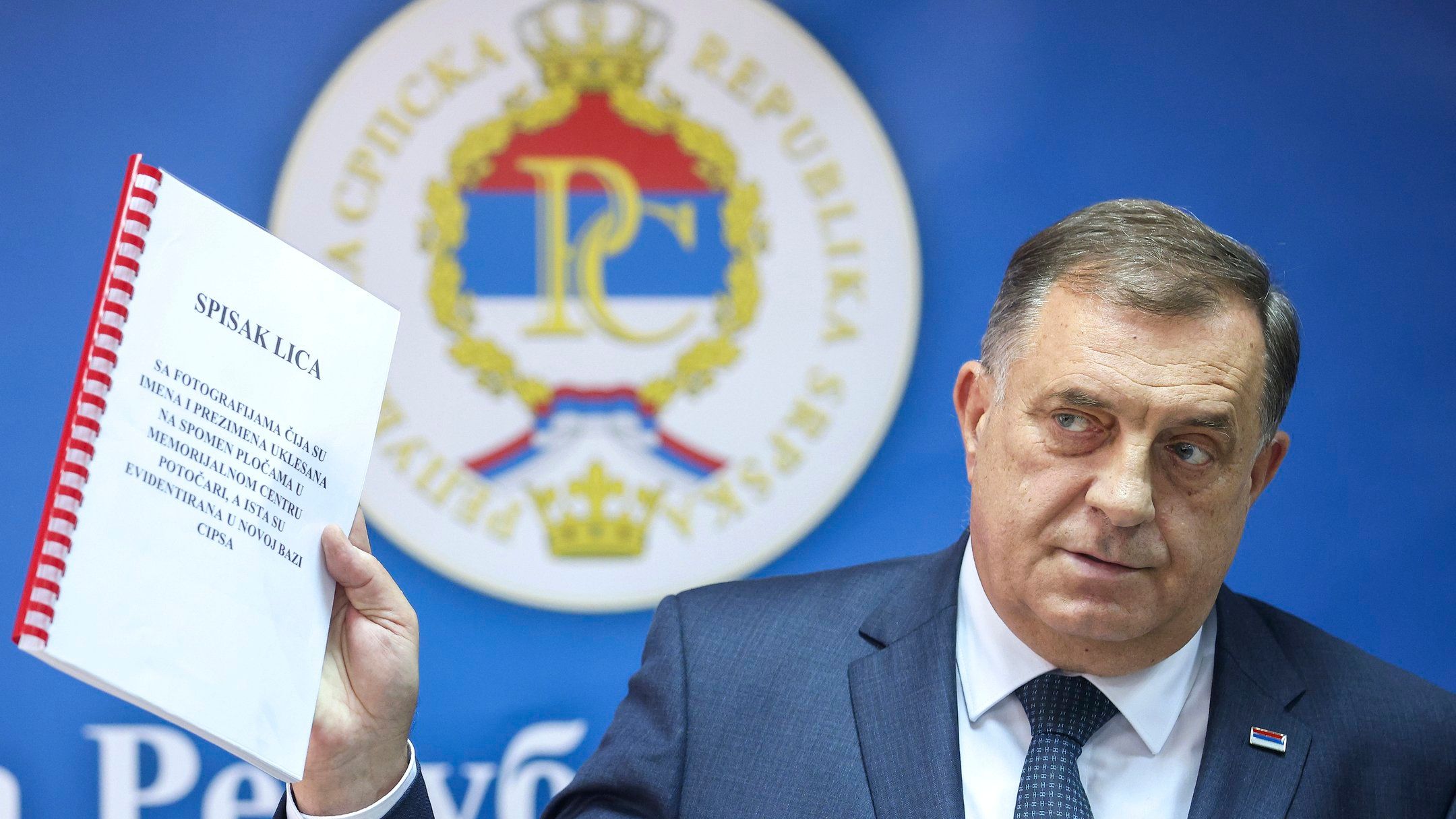 Колишній президент Республіки Сербської (автономії у складі Боснії та Герцеговини) Мілорад Додік