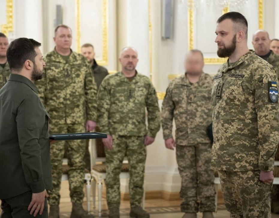 Михайло Сидоренко отримав «Хрест бойових заслуг»