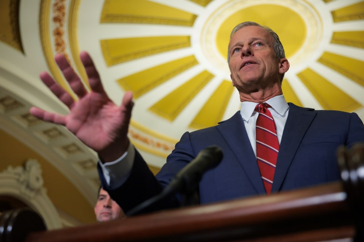 Лідер республіканців у Сенаті США Джон Тун