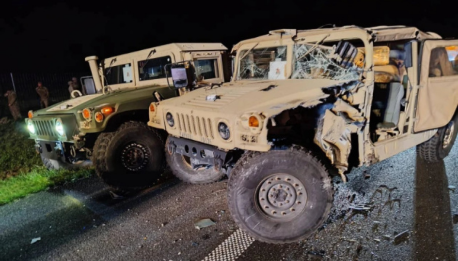 У Польщі мікроавтобус зіткнувся з колоною американських військових