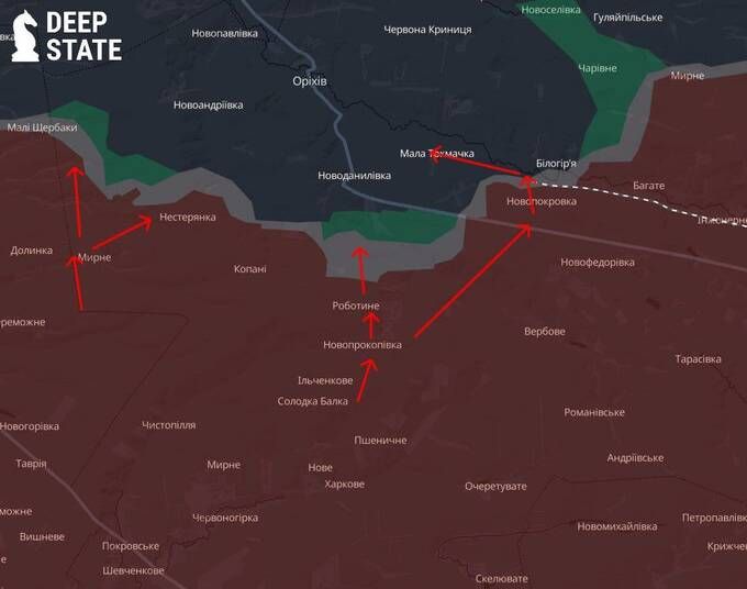 російські війська почали штурм у Запорізькій області та прорвалися в Малу Токмачку_7