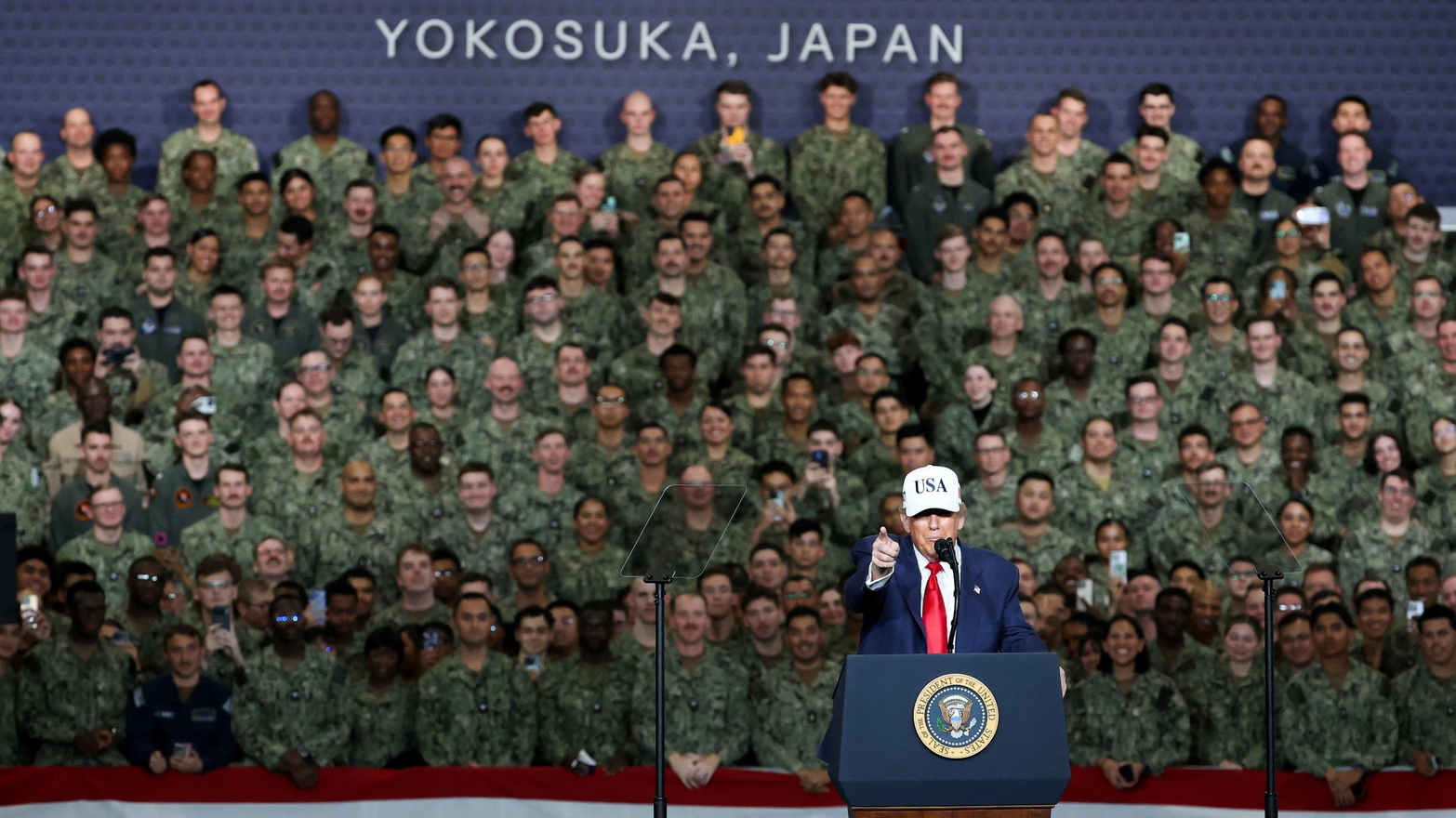 Трамп: США мають найпотужнішу армію, здатну виграти будь-яку війну