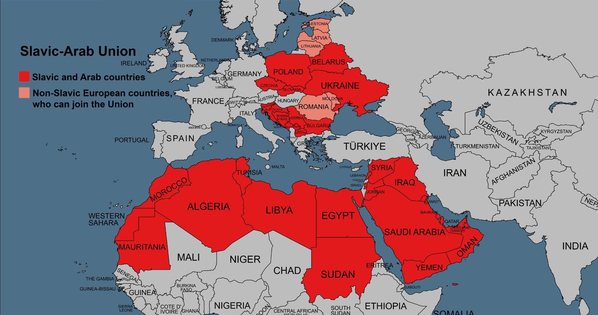 Геополітика України: союз слов’ян і арабів