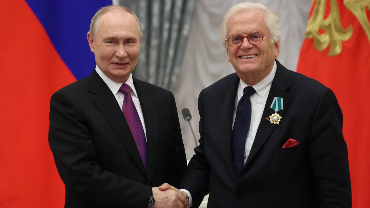 Німецький диригент отримав орден від путіна у Кремлі