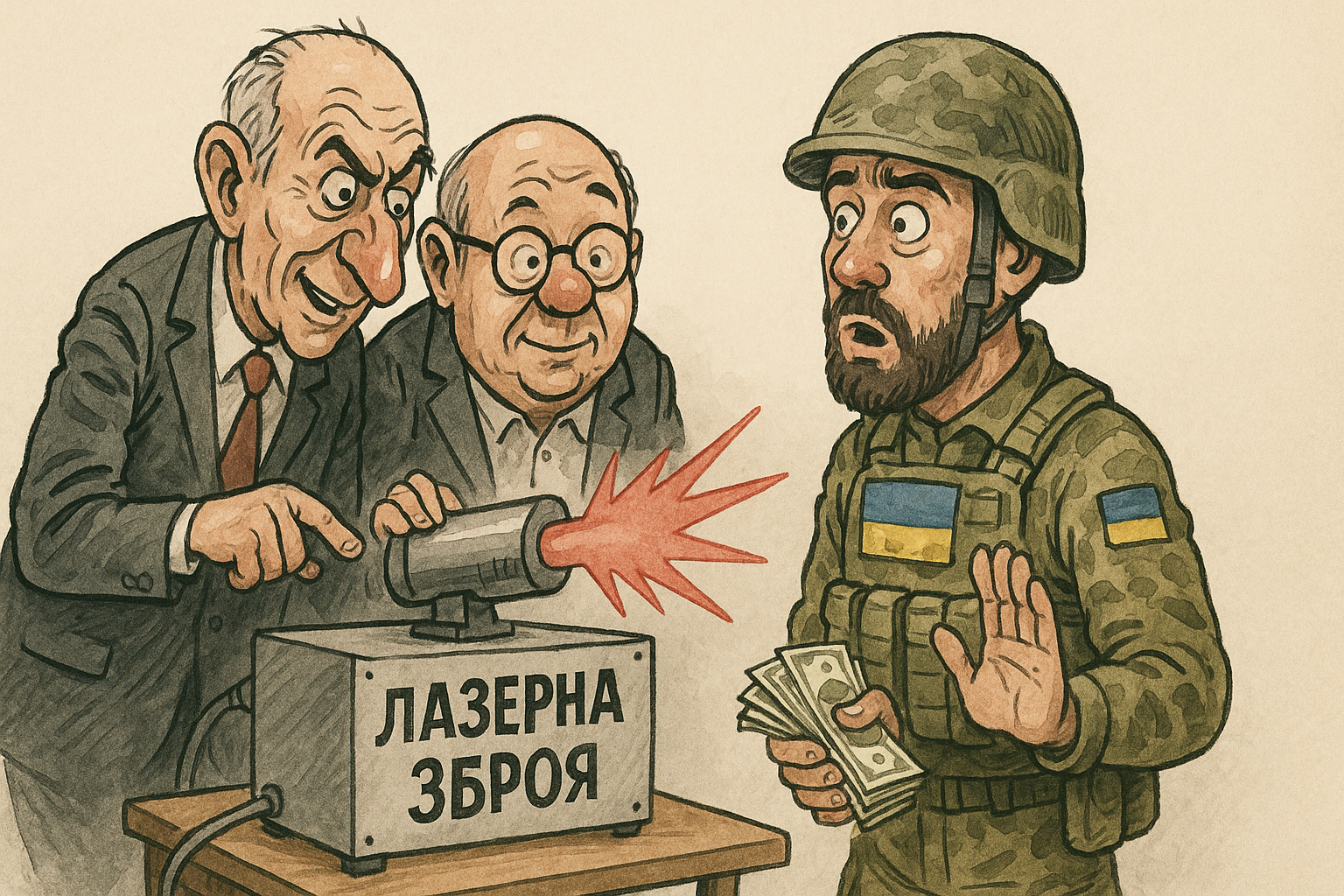 «Збиває дрони і ракети» — аферисти з Києва продали американцю неіснуючий лазер