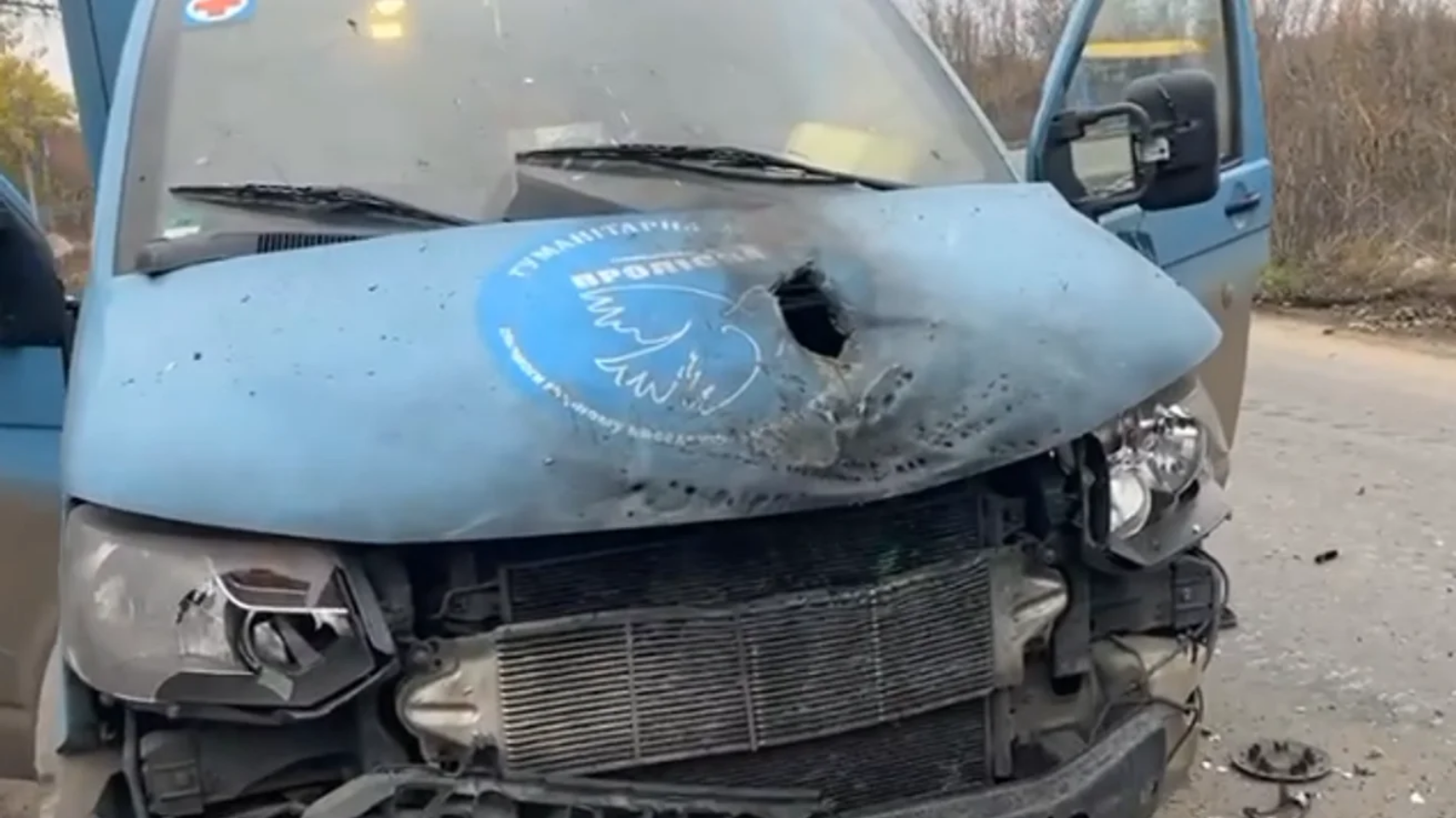 У Костянтинівці росіяни атакували дроном автівку з іноземними журналістами й волонтерами