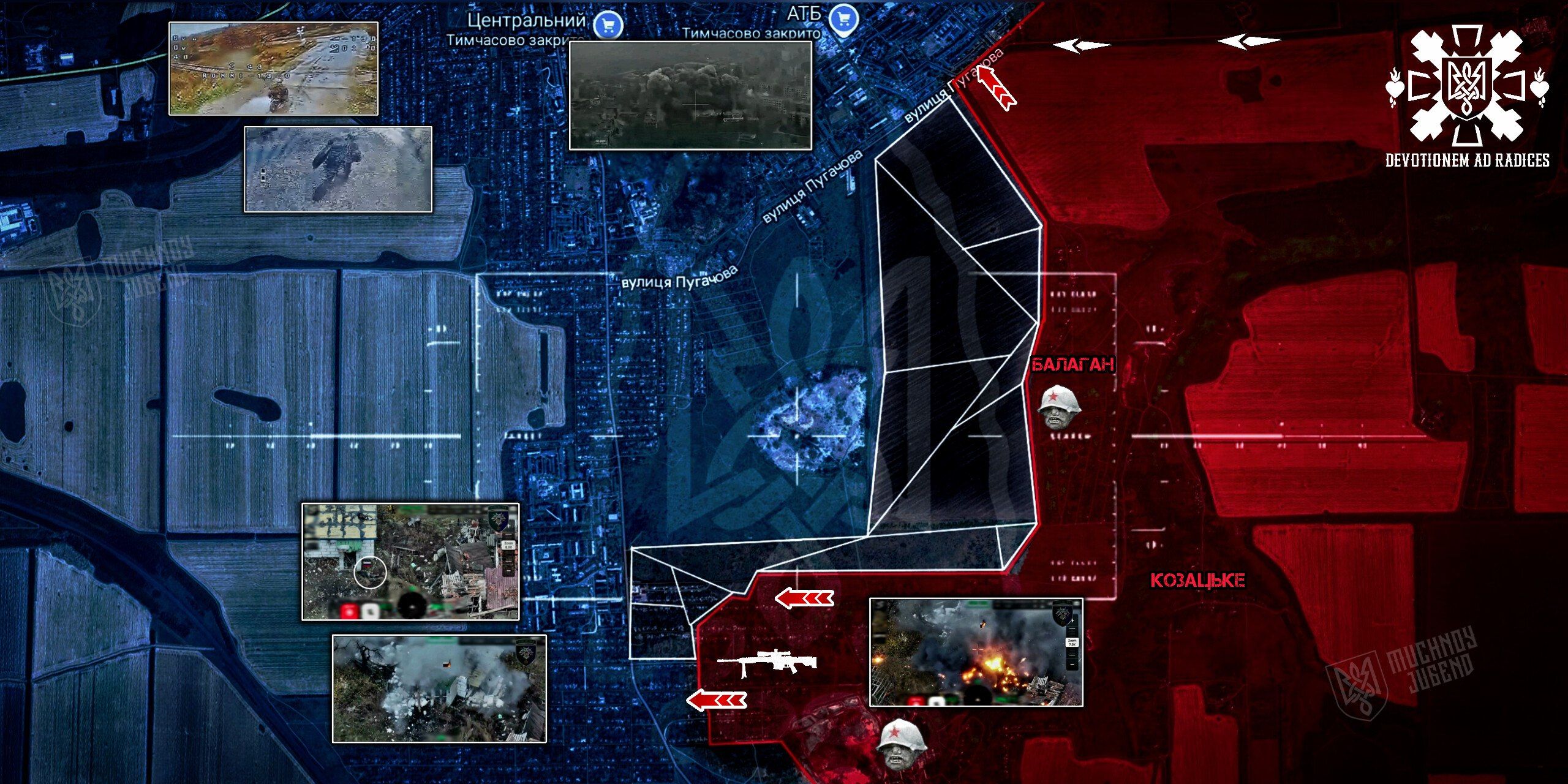 Зведення з фронту: бої тривають на трьох напрямках, противник шукає слабкі місця_5