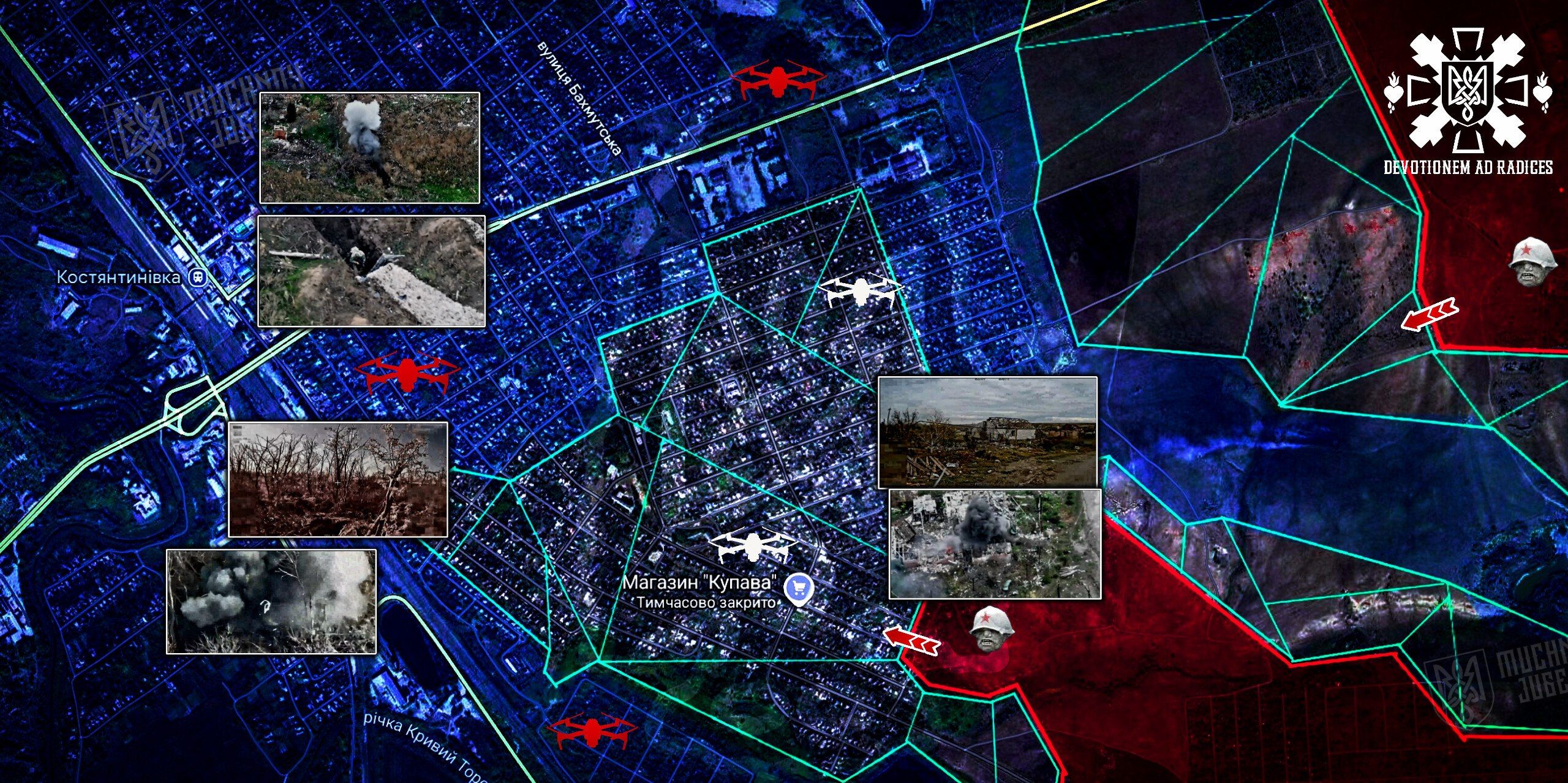 Зведення з фронту: бої тривають на трьох напрямках, противник шукає слабкі місця_9