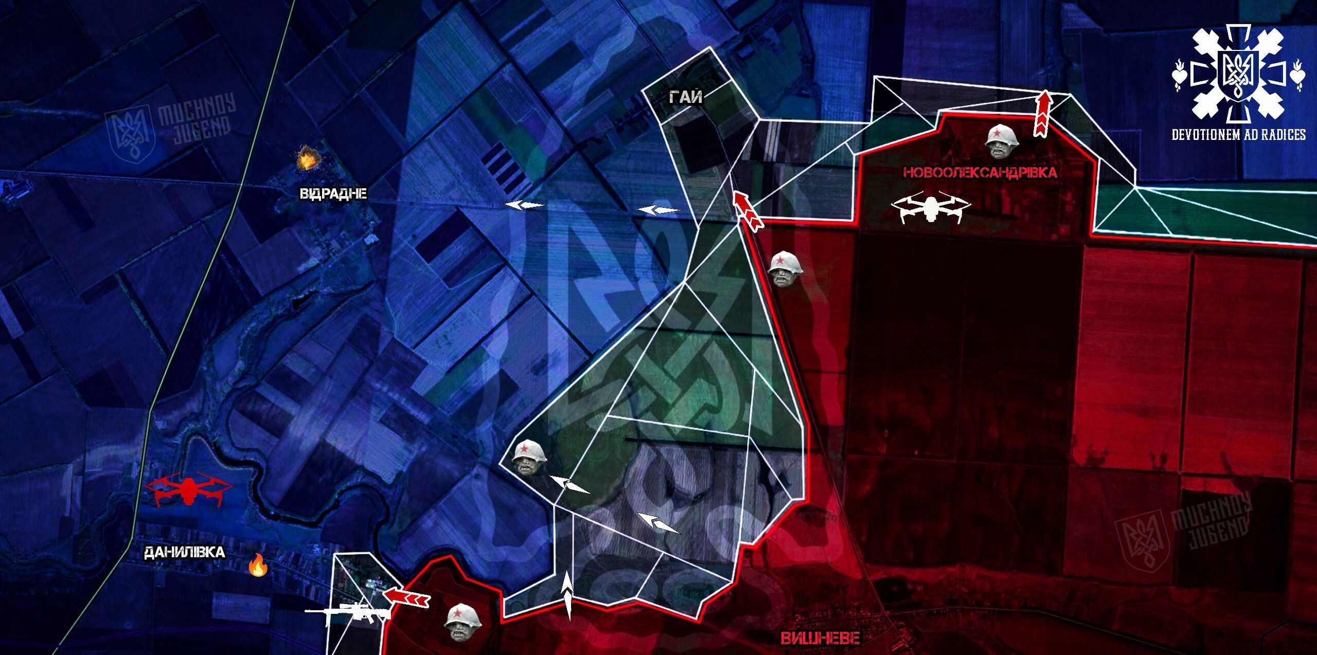 Зведення з фронту: бої тривають на трьох напрямках, противник шукає слабкі місця_1