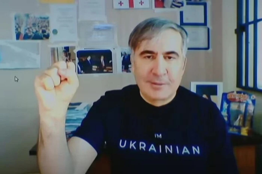 Саакашвілі із вʼязниці звернувся до Зеленського