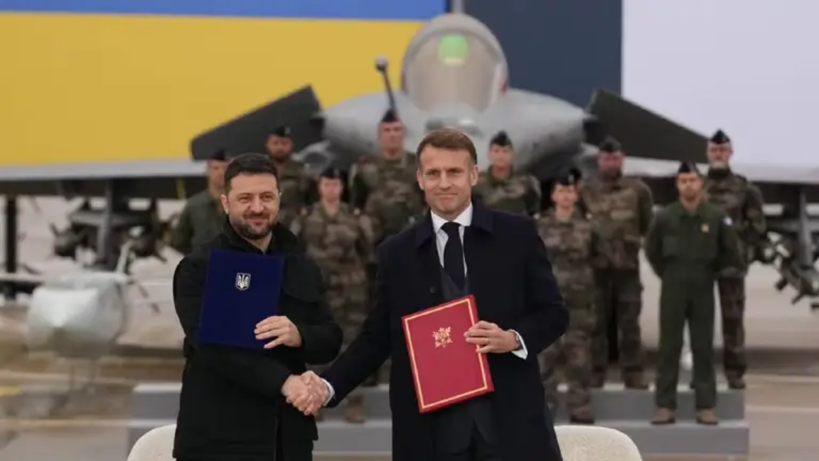 100 літаків Rafale, радари і 8 систем ППО: Зеленський і Макрон розповіли деталі угоди